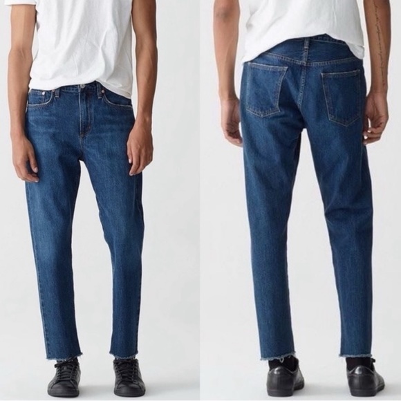 NWT AGOLDE CUT OFF TAPERED HERO JEAN - DESOLATE - Picture 4 of 7